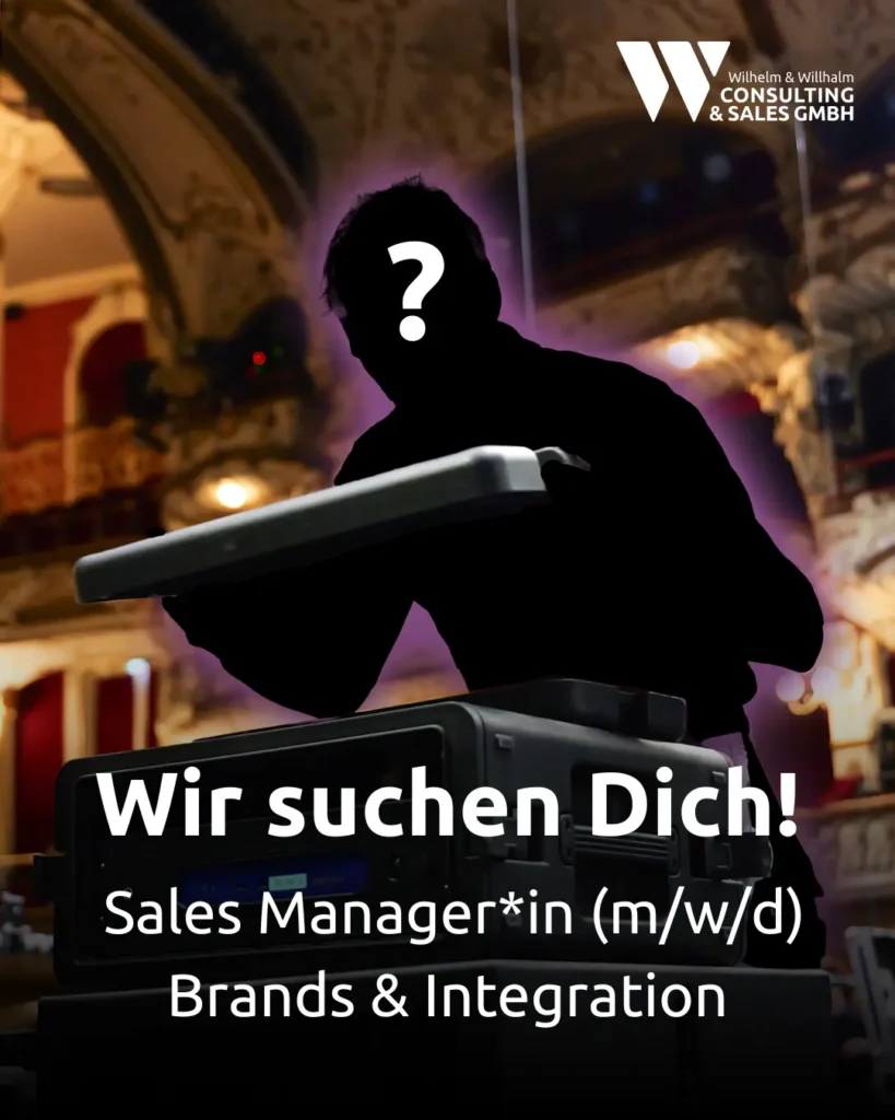 Wir suchen Dich! Sales Manager*in (m/w/d) Brands & Integration
